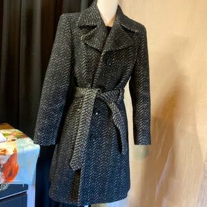 Anne Klein Chevron Coat